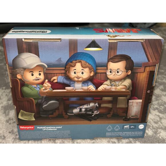 Fisher-Price Little People  Jaws Movie Special Edition Collector Set (NEW) - Picture 3 of 3